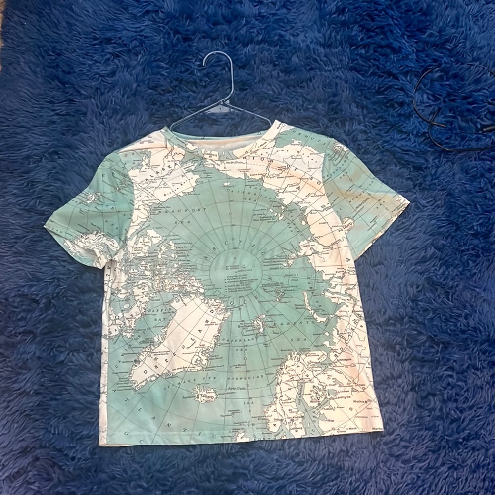 World map tshirt
